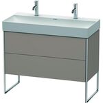 Duravit Waschtischunterbau XSQUARE 731x984x460mm basalt matt