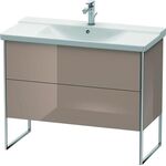 Duravit Waschtischunterbau XSQUARE 805x1010x473mm cappuccino hochglanz