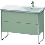 Duravit Waschtischunterbau XSQUARE Be re 805x1010x473mm taupe seidenmatt
