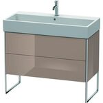 Duravit Waschtischunterbau XSQUARE 731x984x460mm cappuccino hochglanz