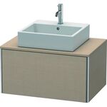 Duravit Waschtischunterbau XSQUARE 400x800x548mm leinen