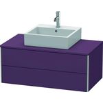 Duravit Waschtischunterbau XSQUARE 400x1000x548mm aubergine seidenmatt
