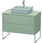 Duravit Waschtischunterbau XSQUARE 778x1000x548mm taupe seidenmatt