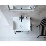 Duravit Waschtisch DURASQUARE o ÜL m HLB 500x470mm 1 Hahnloch weiß WG