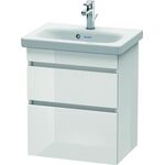 Duravit WT-Unterbau DURASTYLE COMPACT 610x500x368mm lichtblau matt/weiß matt