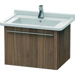 Duravit Waschtischunterbau X-LARGE 468x600x448mm nussbaum natur