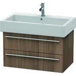 Duravit Waschtischunterbau X-LARGE 443x750x448mm nussbaum natur