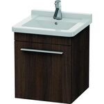 Duravit Waschtischunterbau X-LARGE 443x440x510mm Ans links kastanie dunkel