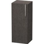 Duravit Halbhochschrank VERO 360x400x960mm Ans li Ei dunkel gebürstet