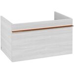 V&B Waschtischunterschrank VENTICELLO 753x420x502mm Griff Copper White Wood
