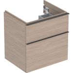 Geberit Waschtischunterschrank iCon 600x615x476mm Eiche/Griff lava matt