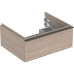 Geberit Waschtischunterschrank iCon 600x247x476mm Eiche/Griff lava matt