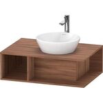 Duravit Waschtischunterbau D-NEO 1 of Fach 260x800x550mm nussbaum natur