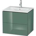Duravit Waschtischunterbau L-CUBE 620x481x550mm taupe supermatt
