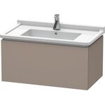 Duravit Waschtischunterbau L-CUBE 469x820x408mm taupe supermatt