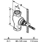 Kludi Unterputzventil Baus. 1 - Vormontage DN 25 G-anschl G 1,