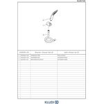 Kludi Wannen-Brause-Set 1S FIZZ we/chr