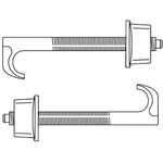 Laufen Montageset für Kartell 812331/2