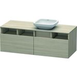 Duravit Waschtischunterbau DURASTYLE 550x1400x500mm Auss rechts pine silver