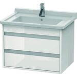 Duravit Waschtischunterbau KETHO 465x650x480mm weiß hochglanz