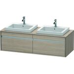 Duravit Waschtischunterbau KETHO 550x1400x426mm pine silver
