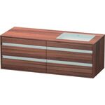 Duravit Waschtischunterbau KETHO 500x1400x496mm WT rechts nussbaum natur