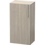 Duravit Halbhochschrank VERO 360x500x960mm Anschlag links pine silver