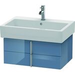 Duravit Waschtischunterbau VERO 431x650x298mm stone blue hochglanz