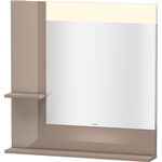 Duravit Spiegel VERO 142x800x800mm Be cappuccino hochglanz