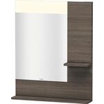 Duravit Spiegel VERO 142x650x800mm, Beleuchtung pine terra