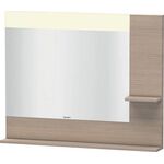 Duravit Spiegel VERO 142x1000x800mm, Beleuchtung pine silver
