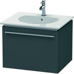 Duravit Waschtischunterbau X-LARGE 497x600x456mm graphit matt