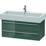 Duravit Waschtischunterbau X-LARGE 443x950x448mm dolomiti grey hochglanz