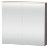 Duravit Spiegelschrank X-LARGE 138x800x760mm flannel grey seidenmatt