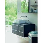 Duravit Wandboard X-LARGE 160x600-1600x16mm eiche dunkel gebürstet