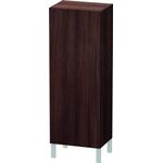 Duravit Halbhochschrank L-CUBE 500x363x1320mm Ans links kastanie dunkel
