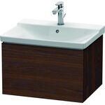 Duravit Waschtischunterbau L-CUBE 620x481x405mm nussbaum gebürstet