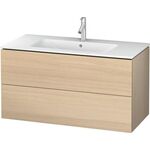 Duravit Waschtischunterbau L-CUBE 1020x481x550mm mediterrane eiche