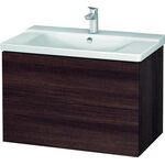 Duravit Waschtischunterbau L-CUBE 820x481x555mm kastanie dunkel
