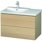 Duravit Waschtischunterbau L-CUBE 820x481x555mm mediterrane eiche