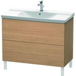 Duravit Waschtischunterbau L-CUBE 1020x481x709mm europäische eiche