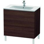 Duravit Waschtischunterbau L-CUBE 820x481x704mm kastanie dunkel