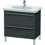 Duravit Waschtischunterbau X-LARGE 800x470x668mm eiche dunkel gebürstet