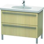 Duravit Waschtischunterbau X-LARGE 1000x470x668mm mediterrane eiche