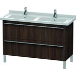 Duravit Waschtischunterbau X-LARGE 1200x470x668mm kastanie dunkel