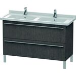 Duravit Waschtischunterbau X-LARGE 1200x470x668mm eiche dunkel gebürstet
