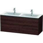 Duravit Waschtischunterbau L-CUBE 1290x481x550mm kastanie dunkel