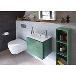 Duravit Handwaschbecken ME by Starck m ÜL m HLB 430x300mm 1 Hahnloch weiß