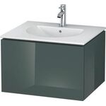 Duravit Waschtischunterbau L-CUBE 514x620x400mm dolomiti grey hochglanz