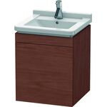 Duravit Waschtischunterbau L-CUBE 447x460x558mm Ans re Amerik. nussbaum